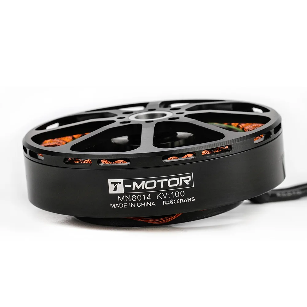 T-Motor MN8014 KV100/KV180 Moteur Drone 12S Poussée 13.9kg