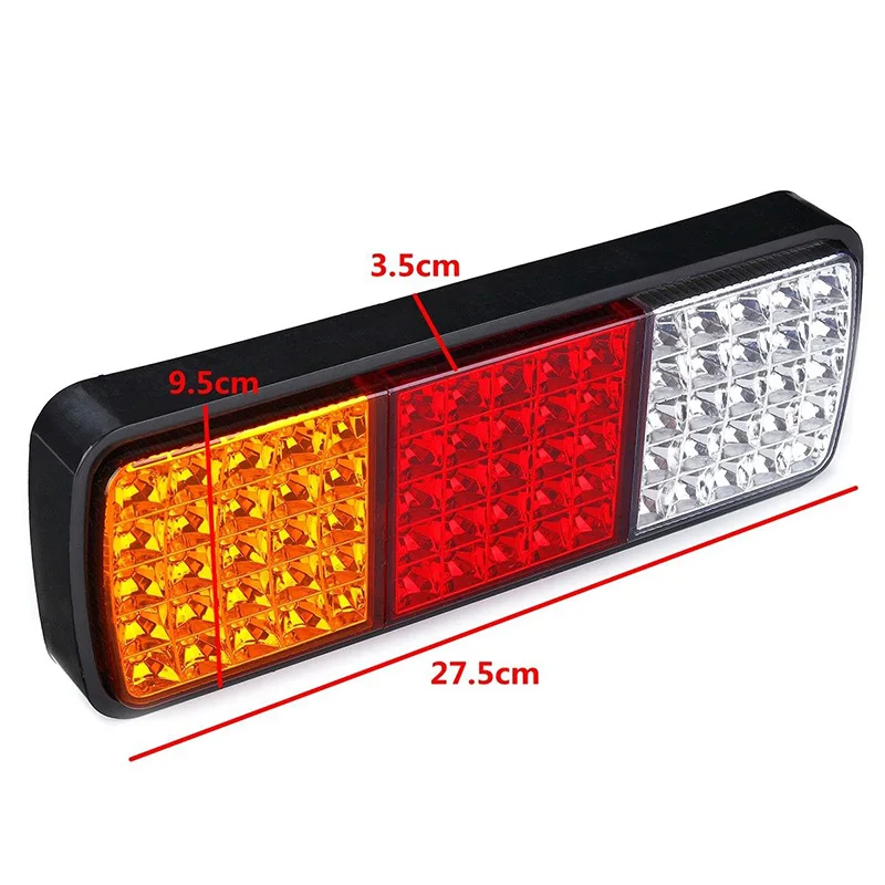 1 шт. 12 В 24 В 20LED авто Стоп задний фонарь стоп Обратный Свет Поворотная Лодка ATV грузовик лампа прицепа