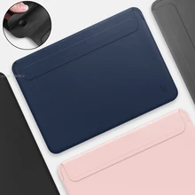 Сумка для ноутбука для MacBook Touch ID Air 13 A1932 кожаный чехол для MacBook Air retina Pro 11 12 13 13,3 15 Ультратонкий чехол для ноутбука