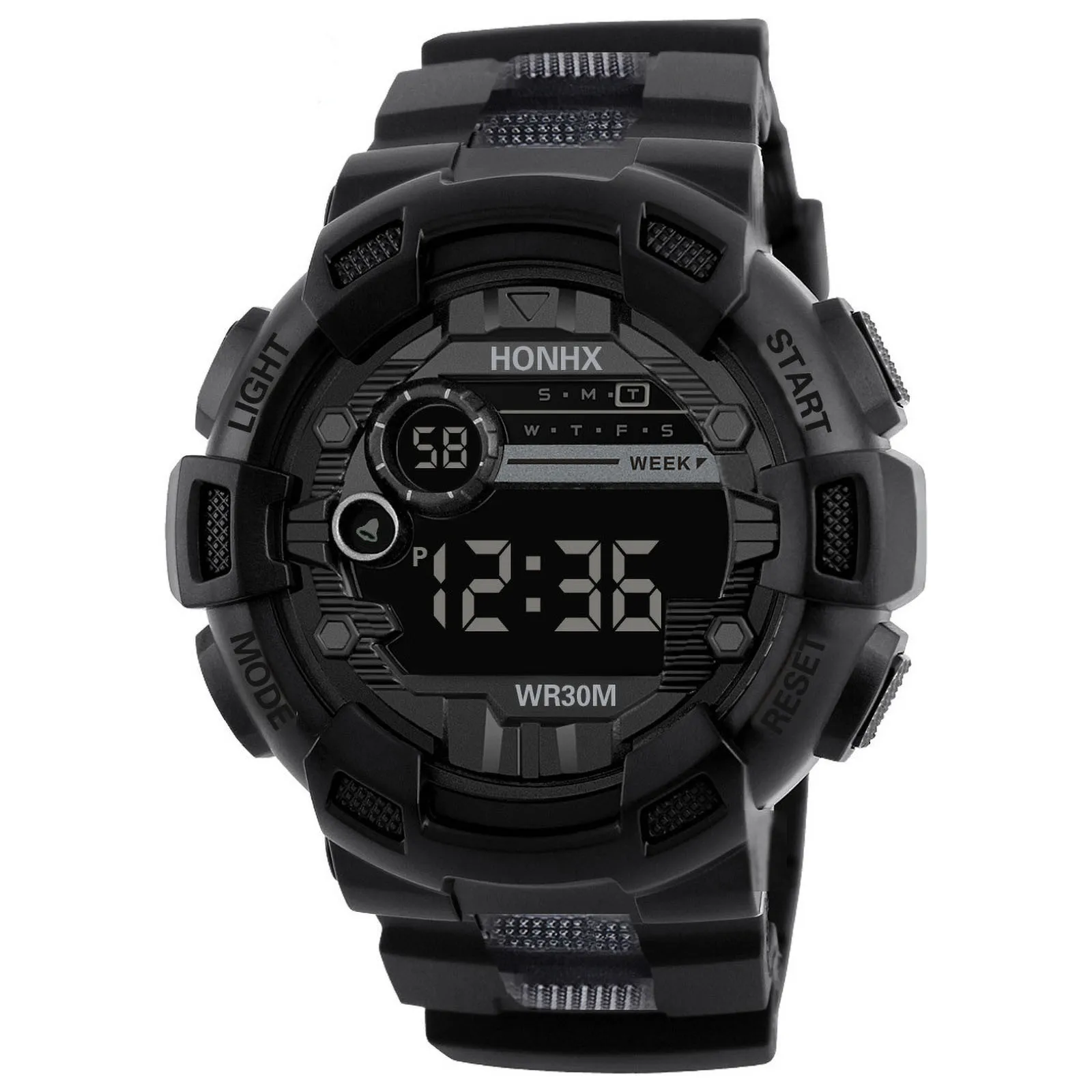 Reloj deportivo para hombre, resistente al agua, cronómetro de muñeca Digital, masculino, 2021