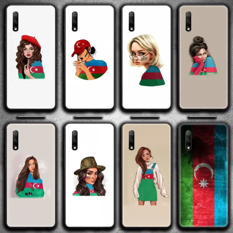 Модный чехол для телефона с флагом azerjan buta девушек Huawei Honor 30 20 10 9 8 8x 8c v30 Lite view 7A pro |
