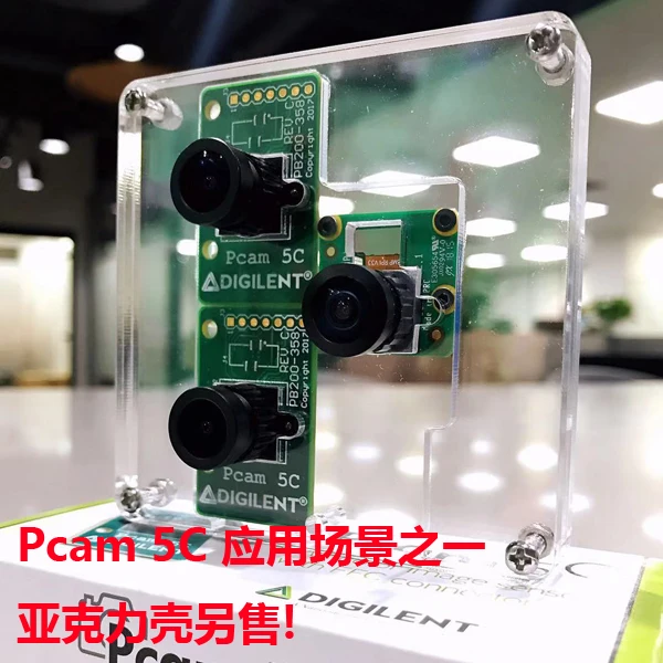 Для 5 мегапиксельного модуля камеры Pcam 5C адаптируется к цифровым ZYBO Z7 и другим