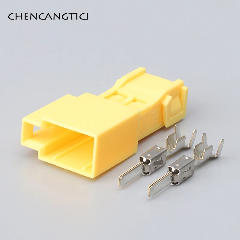 Description Picture 2 of item1 Set 2 Pin Car Connector for Automotic Wiring Harness Male Female Socket Plug DJ70210-2.8-11 191906231A 1H0906712