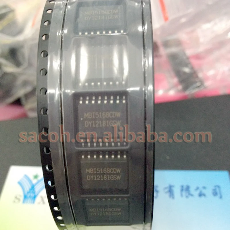 5 шт./лот новый оригинальный MBI5168CDW или MBI5168CD MBI5168CP MBI5168CN SOP16/DIP16 8-битный