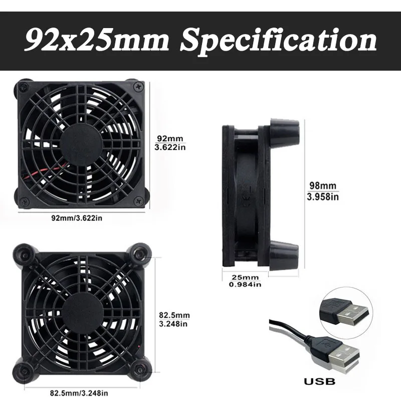 controle e rede de proteção, 120mm, 140mm, 5v