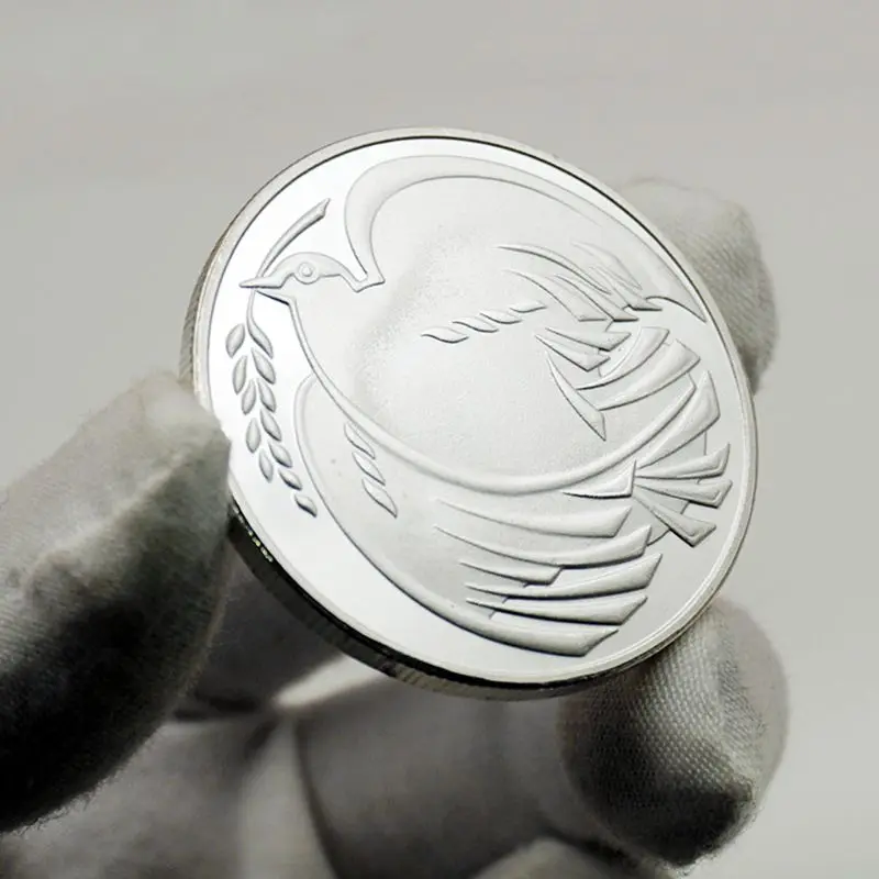 Памятная коллекция монет Pigeon Peace сувенир художественная металлическая коллекция монет Antiqu