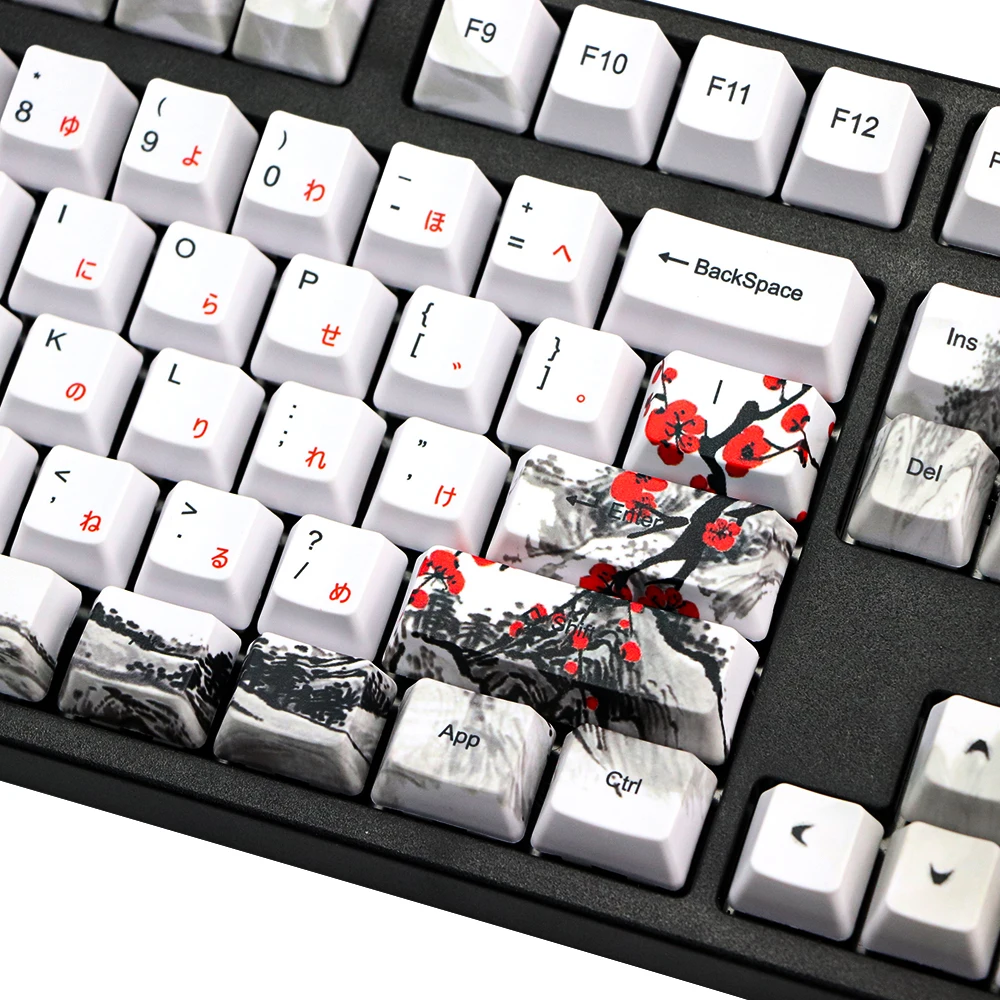 Somente vendas keycap novidade corante sub flor