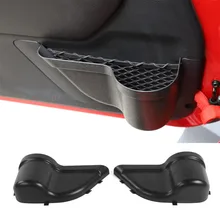 Auto Anteriore Porta Scatola di Immagazzinaggio Netto Porta Porta di Tasche per Jeep Wrangler Jk 2011-2017 2/4 Porte Interni Auto accessori 2Pcs(China)