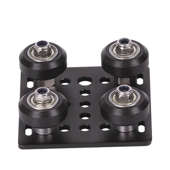 

1set 3D Printer parts Openbuilds V gantry plat set special slide plate pulley for 2020 /2040 V-slot aluminum profiles wheels