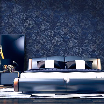 

Modern Abstract Luxury 3D Wallpaper Roll Non Woven for Walls TV Sofa Background Wall Paper Purple Blue Beige papel pintado