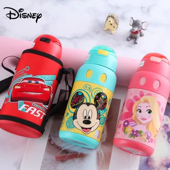 

Disney Insulation Cup Stainless Steel Children's Travel Cup with Straw Dual Use Male and Female Baby Cup