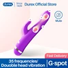 Durex Rabbit Vibrator Flexible 2 Motors 3 Point Stimulator G-spot Vagina Waterproof Dildo Vibrators Adult Sex Toys for Woman 1