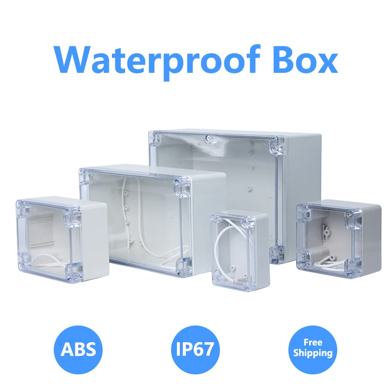 ABS-Transparent-Draht-Junction-Box-Wasserdicht-Elektronische ...