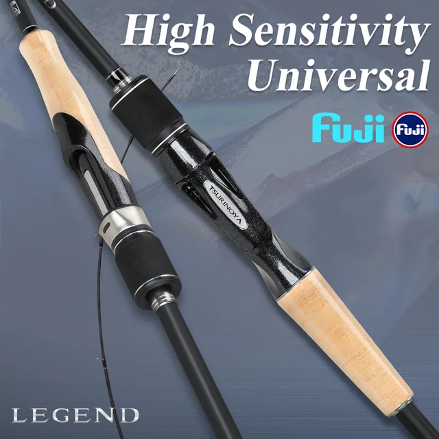 TSURINOYA Long Casting Spinning Casting Fishing Rod LEGEND 1.98m