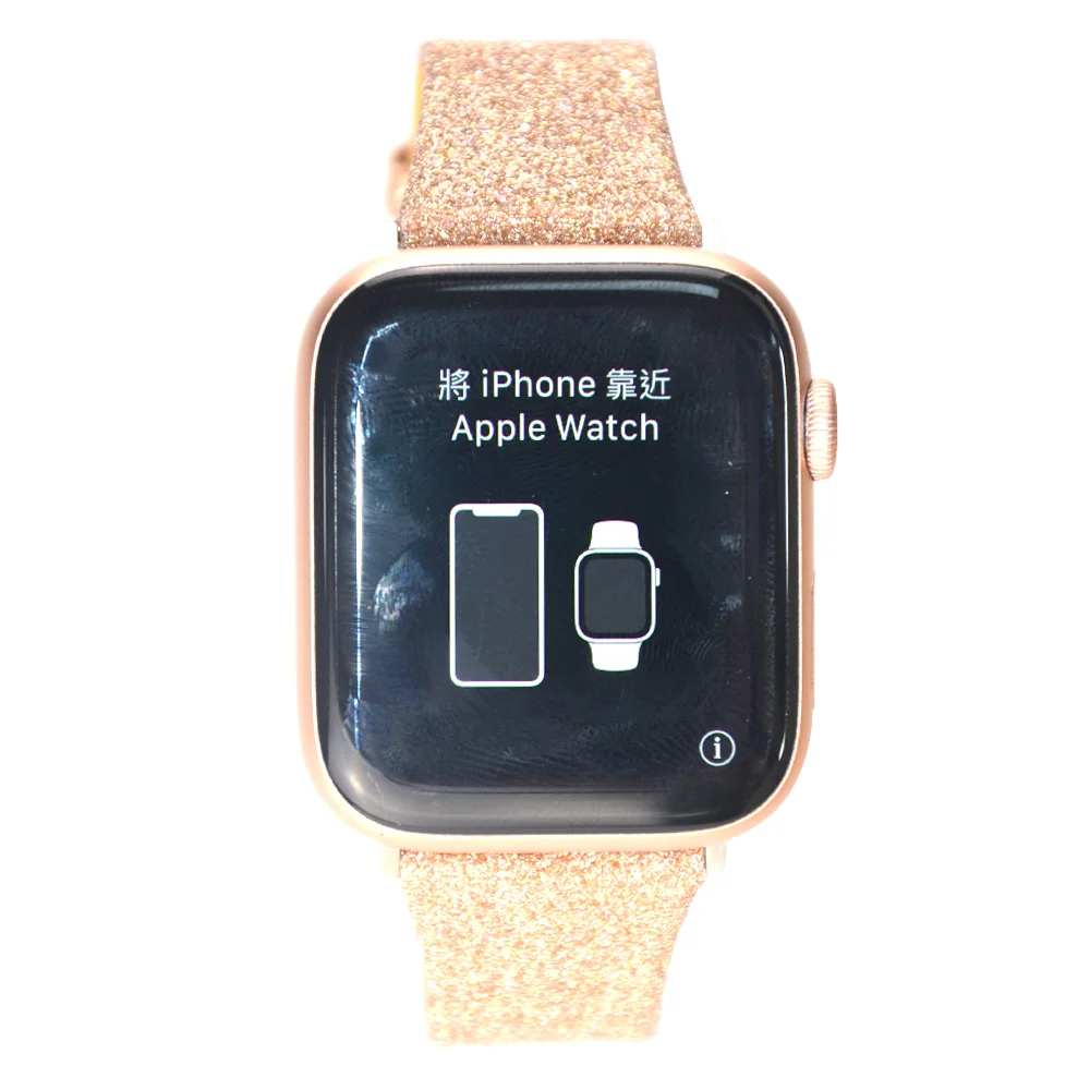 Высококачественный сменный ремешок для часов Apple Watch 5 4 ремешок 44 мм 40 мм модный кожаный ремешок для iWatch 3 2 1 42 мм 38 мм