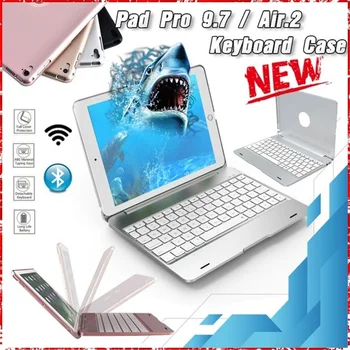 

New Upgrade Ultra Slim IPad Pro 9.7 Multifunctional Tablet Bluetooth Keyboard AIR 2 Wireless Bluetooth Flip Keyboard