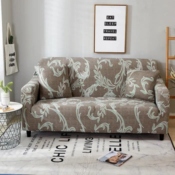 

Dozzlor sofa cover Polyester plus spandex Printed fashion for living room office Single/Two/Three/Four-seater 2019 hot sale