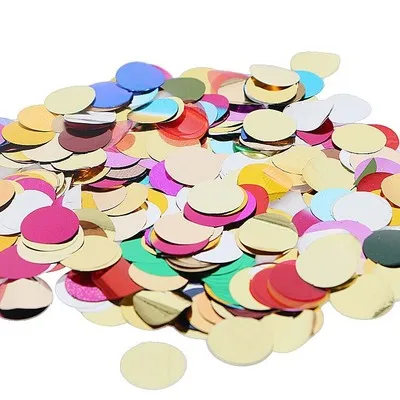 

10 g 1.5 cm sequins balloon filled paper paper Confetti round Confetti