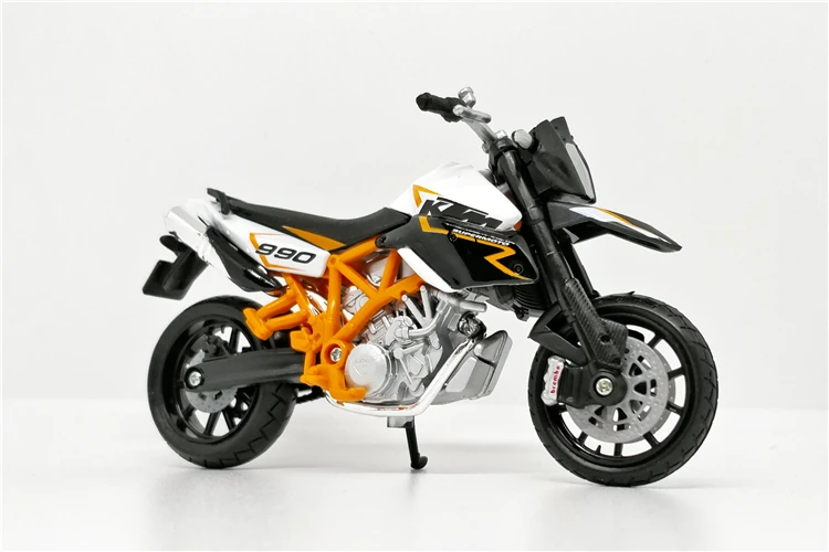 Bburago 1:18 KTM 990 Supermoto R масштабная модель велосипедов литой мотоцикл