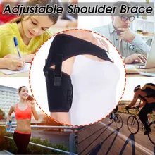 1 шт. регулируемый плечевой фиксатор защитный ремень для спортивных тренировок Защитное снаряжение дышащий спортивный бандаж для тренажерного зала