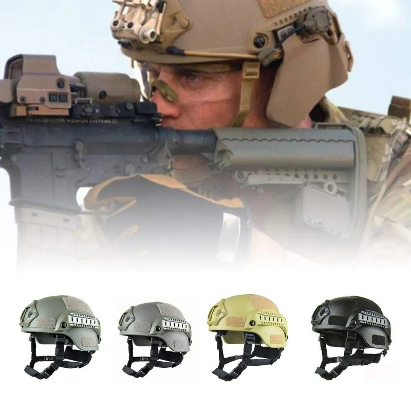 Motorcycle Helmet Half Open Face Adjustable Size Protection Gear Head Helmets Unisex Military Tactical Fast Sports Safety | Автомобили и