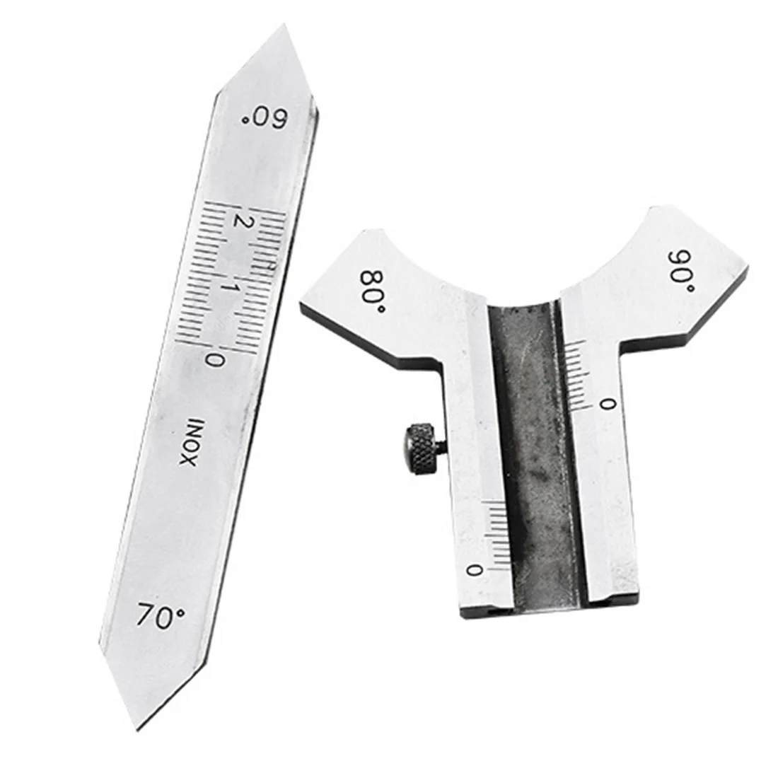 Fillet Weld Metalworking Stainless Steel Mini Measuring Tool Test Ruler Inspection Gage Throat Depth Welding Gauge Portable