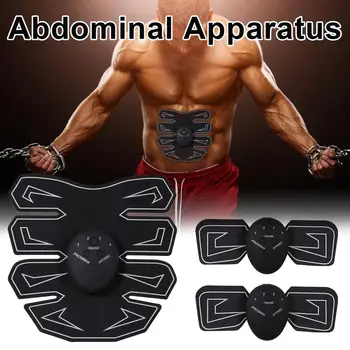 

8 PCS Abdominal Muscle Stickers Lazy Fitness Stickers Muscle Patch Smart Fitness Equipment Outdoor Office Home Fitness Equipment