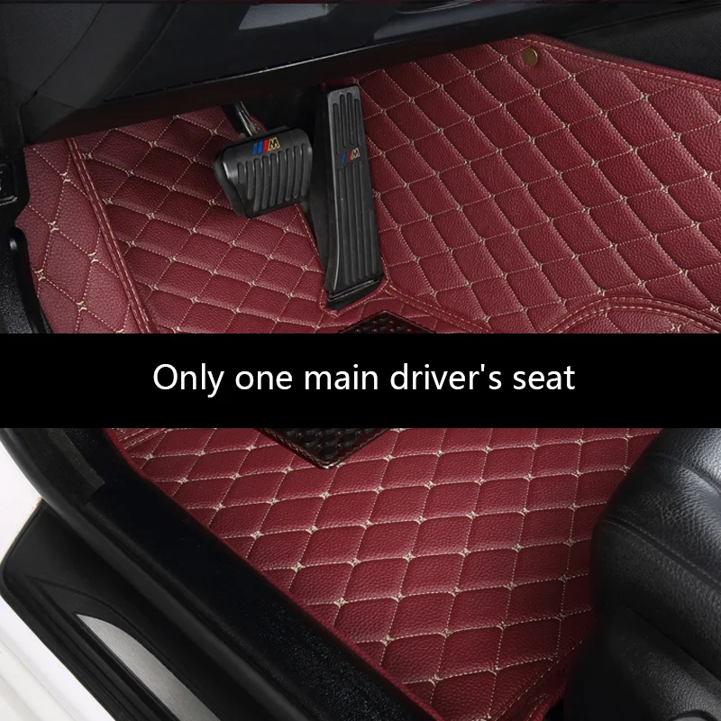 Автомобильные коврики для Alfa romeo Stelvio- Giulia- фирменные Прочные мягкие автомобильные аксессуары, автомобильные стильные коврики на заказ - Название цвета: main driving