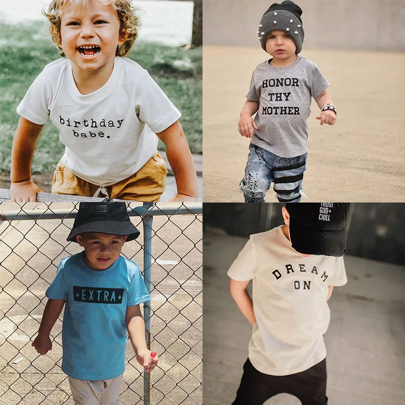 

2020 New Summer Boys T Shirt Fashion Print Kids T Shirt Boy Cotton Short Sleeve T Shirt Baby Girls T Shirt Children's Clothes