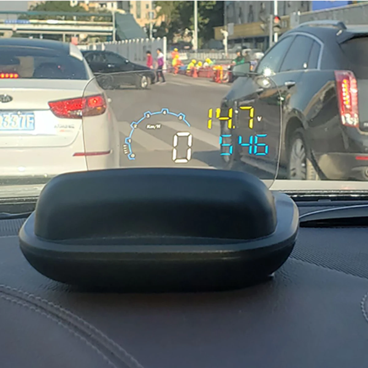 Черный 4 дюйма C600 OBD HUD Дисплей бортовой компьютер автомобиля цифровой спидометр OBD2 вождения расход топлива проектор