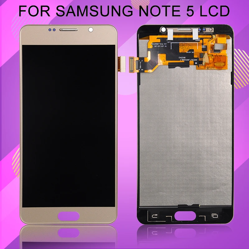 Catteny для samsung Galaxy Note 5 ЖК-дигитайзер N920 дисплей с сенсорным экраном в сборе N920T N920A N920I N920G дисплей+ Инструменты