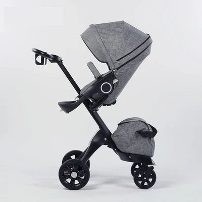 V6 2 In 1 Baby Stroller High Landscape Folding Portable Baby Carriage For Newborns Luxury Prams For 0-3 Years Old - Цвет: V6