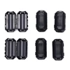 6PCS/Set 7mm Clip-On Ferrite Ring Core Noise Suppressor For EMI RFI Clip Cable Active Components Filters ► Photo 2/6