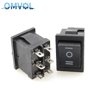 

5PCS rocker switch,6 pins,ON-OFF-ON 21*15 ON-OFF