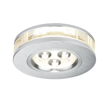 

92540 recessed Premium EBL LiRo Rund LED 1x3W Alu