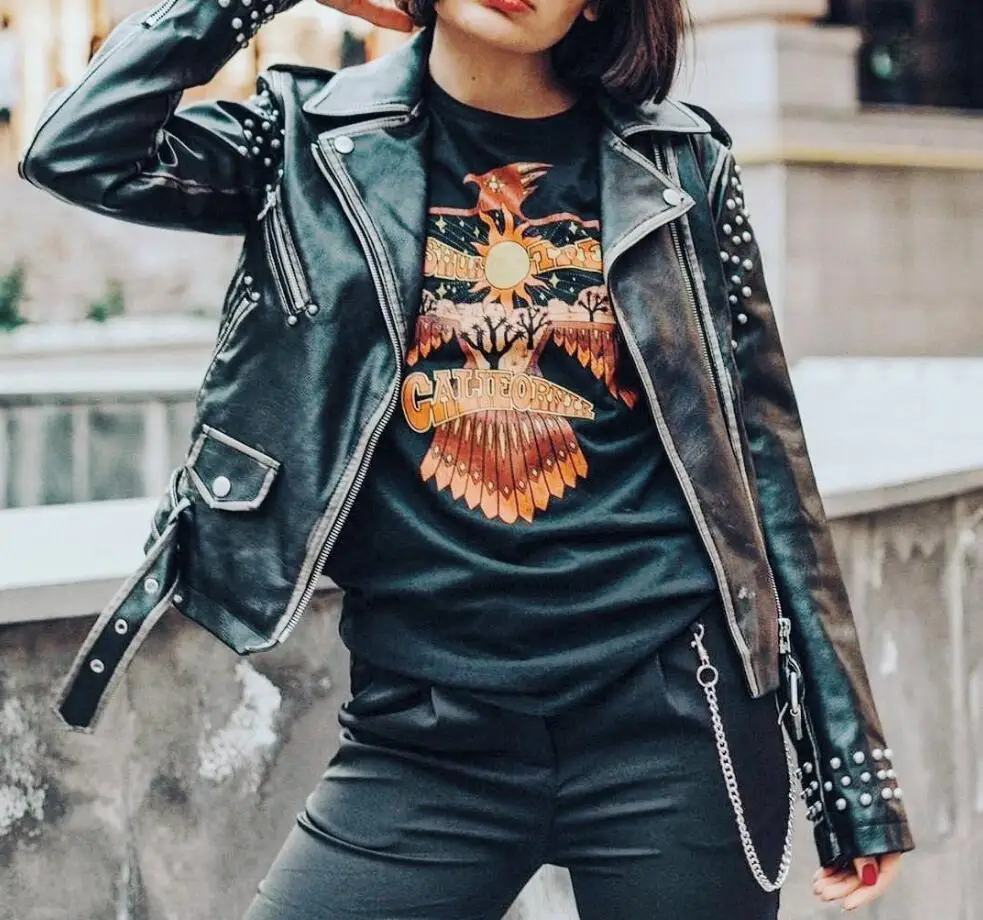 California Vintage Lightning bird Unisex Tshirt Graphic Cotton Hipster Tees Plus Size Organic Tops Harajuku Tumblr Print T shirt | Женская
