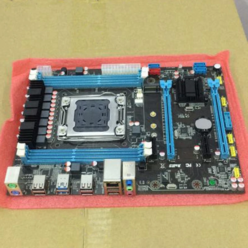 X79-B75 материнская плата LGA 2011 USB3.0 SATA3 PCI-E 4x16G REG ECC поддержка памяти Xeon E5 E5-2650E5-2670