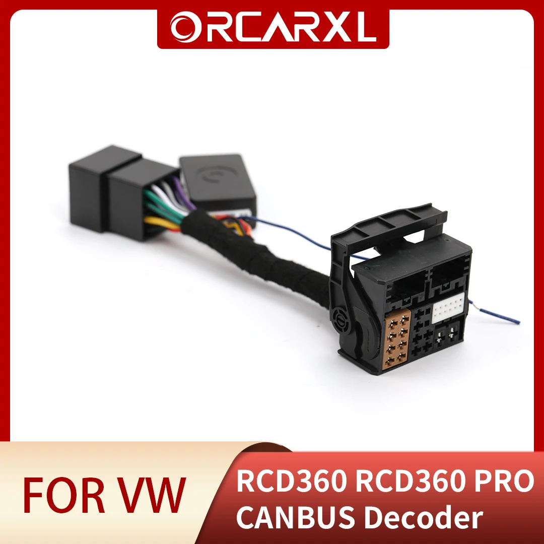 RCD360 PRO автомобильный подключай и работай ISO Quadlock адаптер кабель CANBUS декодер