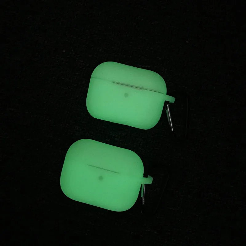 Роскошный светящийся чехол для AirPods Pro, силиконовый чехол, аксессуары, чехол для Apple Air Pods Pro, чехол для наушников