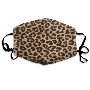

Fun Leopard Print print Dustproof and windproof mask, washable and reusable, suitable for outdoor sports