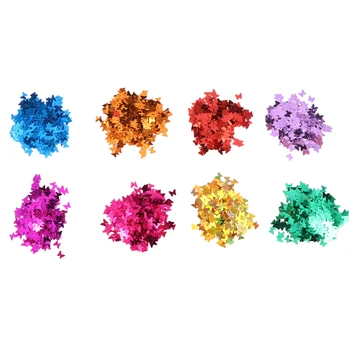 

2 Boxes 24 Colores Nail Art paillette Sequins Nail Drill Ornament Manicure Paillettes Ornaments Lip Shape Design for Nail Art