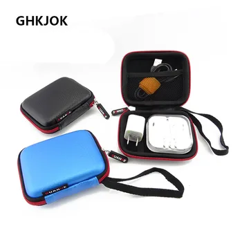 

Portable Storage Case for Headphone Earphone Cable Organizer bag for Apple Airpods Earpods Earbud Bluetooth Earphone Accessories