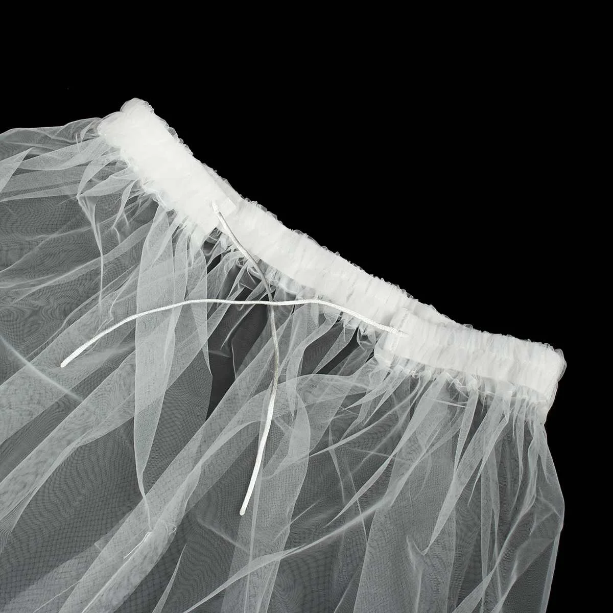 65-105cm Bridal Petticoat Gather Skirt Slip Toilet Petticoat Save Wedding Dress From Toilet Water