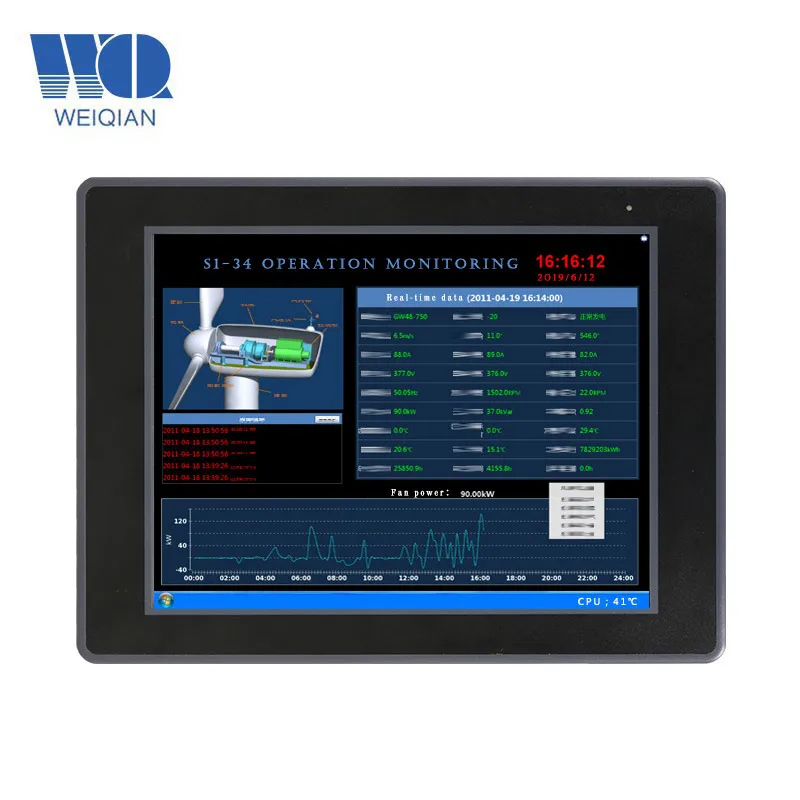 

10.4 Inch All-in-One Industrial Touch Panel Computer Tablet Mini PC