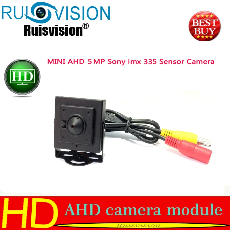 

AHD Mini 5MP Camera SONY IMX335 Sensor 3.7mm Lens AHD 4 in 1CCTV Camera Security HD Video Camera Free Shipping