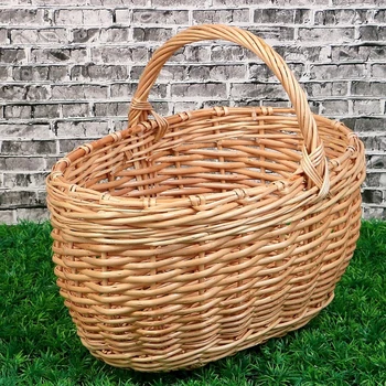 

Basket "Mushroom", No. 1, with a hoop, 34x24x20 / 32 cm, 10 liters, vine 3426244