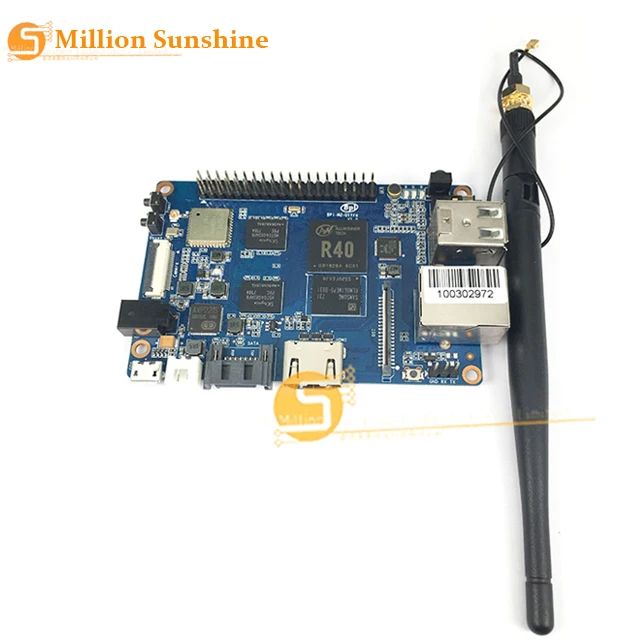 Новинка модель Banana Pi M2U BPI M2 Ultra R40 четырехъядерный процессор 2 Гб ОЗУ SATA Wi Fi Bluetooth 8