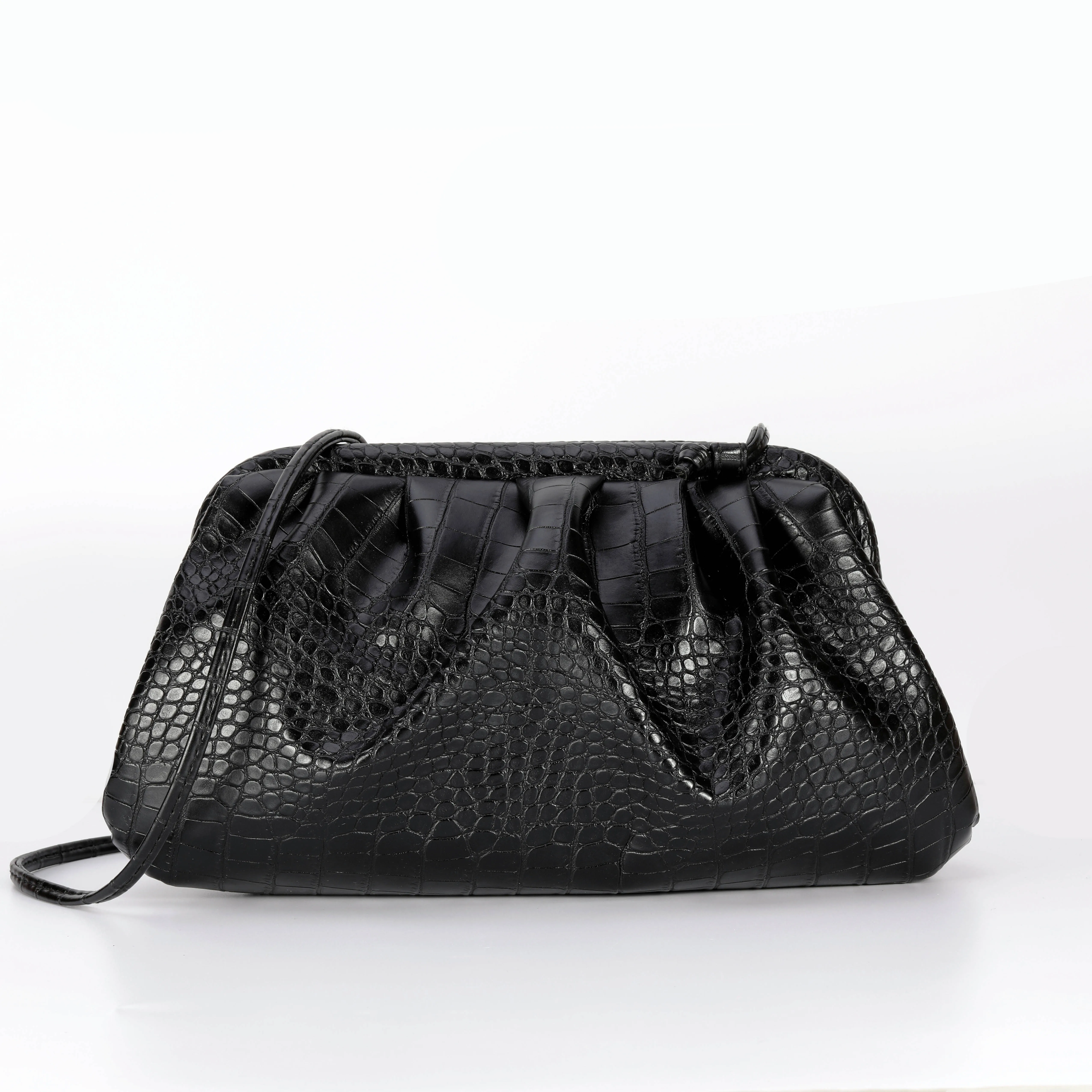 crocodile print bag