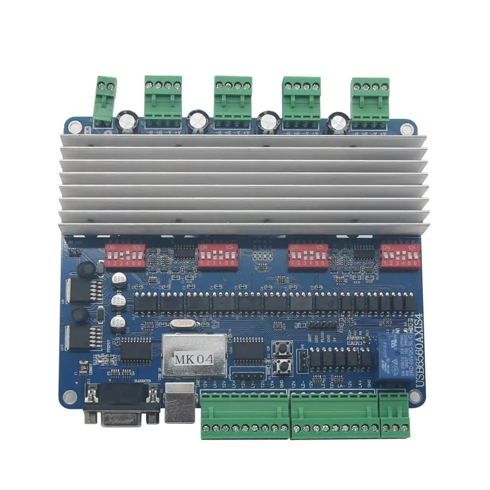 

4 Axis USB CNC Controller Board USB CNC Stepper Motor Driver Board