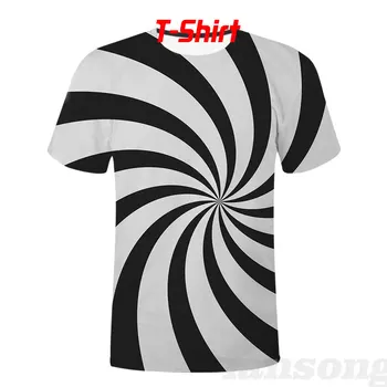 

black and white spiral Hoodie 3D Print hoodies/shirts/Pants Boys Fall/Winter Harajuku Funny Street Costumes Hip Hop